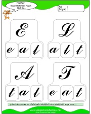 Büyük ve Küçük Sesleri Eşleştir